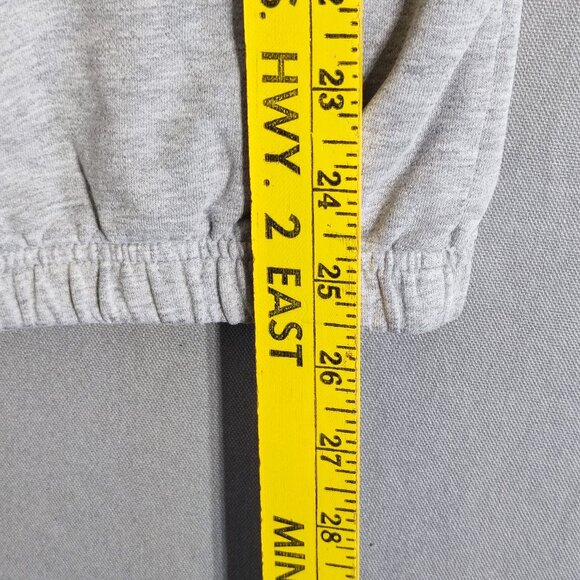 Adidas sweatpants / jogger women's size M grey colour ankle crop - Picture 12 of 15